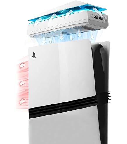 Amazon.co.jp: PS5 Pro用冷却ファン【新登場-自動温度検出】Lwuckbarrt